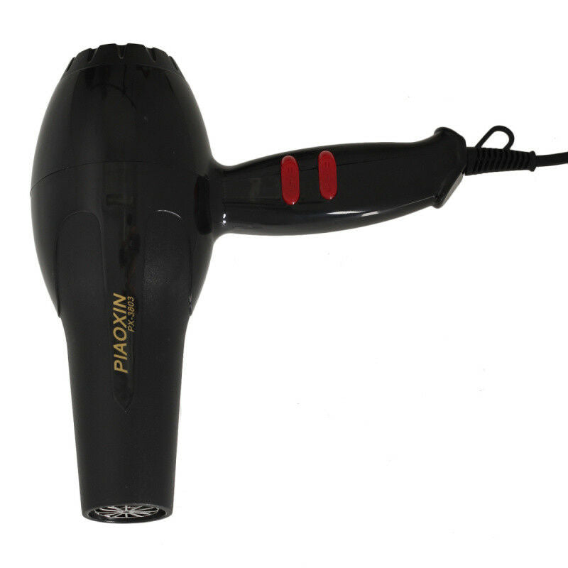 Pro Hair Dryer 1600W All Type Hair Blow Dryer Blower Salon Black Hot & Cold Wind