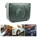 Solar Powered Car Exhaust Fan Air Vent Cool Fan Black Car Portable Fan