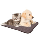 Summer Pet Cooling Ice Mat Cat Dog Sleeping Blanket Cushion (Coffee XL) A