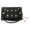 Double Coils Pickup  Fiber Pickup For 3-String Cigar Box Guitar Acces