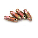 4pcs M10 x 1.0mm Motorcycle Bike Brake Caliper Steel Bleed Screw Nipple-PN FT