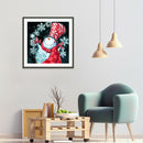 5D DIY Full Drill Diamond Painting Christmas Snowman Cross Stitch (B1457)