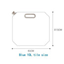 10L Portable Folding Water Storage Bag Container Travel Camping Hiking X2Q6