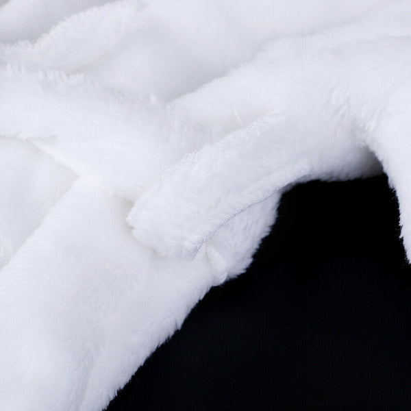 2Pcs/set Newborn baby photography props soft flannel scarf + bathrobes 0-2MOZ