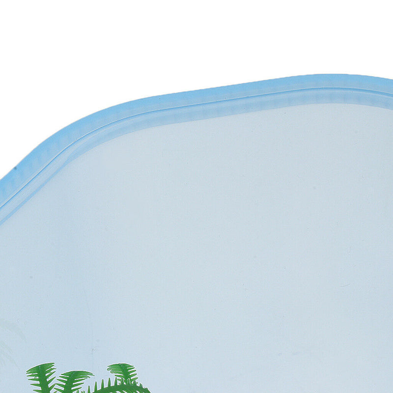 Turtle Tortoise Vivarium Box Aquarium Tank with Basking Lamp Holder Blue