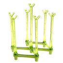 Cup Drying Rack Stand, Retractable Non-Slip Rack Water Drain Dry Organizer  B6G5