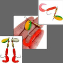 10.5CM Fishing Bait Lure Hook Spoon Jigging Spinner Accessories 7.3g Nice W H0Q3
