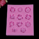 1pc Flower silicone mold fondant mold cake decorating tools chocolate mold S Gw
