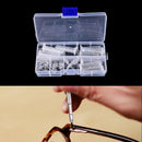Eyeglass Sun Glasses Nose Pad Optical watch Screwdriver Repair Screws Nut ToolOZ