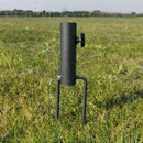 Metal Umbrella Base Stand Heavy Duty Holder Yard Outdoor Easy Travel Use M1P3