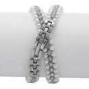 Duoya Brand Korea Luxury Brand Pearls Bracelet Watch Women Female Ladies Dr