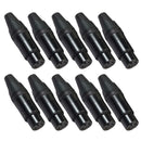 10pcs DIY Microphone XLR 3Pin Female Connector Cable Solder Plug Adapters A
