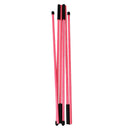 2pcs Golf Alignment Sticks Portable Rods Putting Ball Striking Training Aids