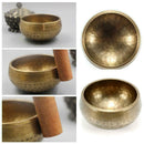 Buddhism Tibetan Chakra Buddhist Meditation Yoga Copper Singing Hammered Bo K0C7