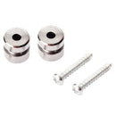 1 Pair Guitar Non-slip Strap Lock Buttons Marvel Buckle Base for Guitar Bass