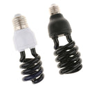 2x UV Fluorescent Blacklight Glowing Bulb Party Event Light Money Detector E27