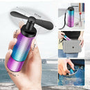 Hand Held Fans Small Fan,Usb 2200Mah Rechargeable Battery,8-12 H Work Time, A1I4