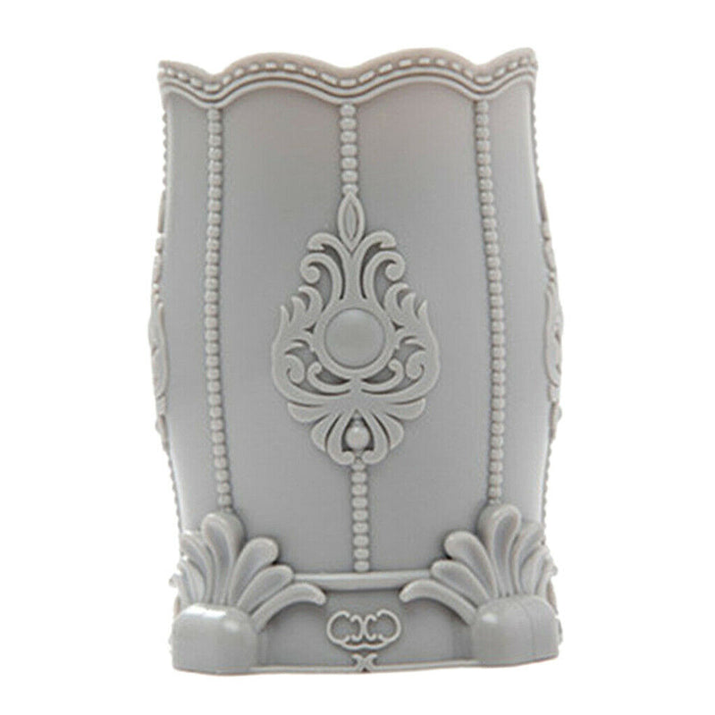 2Pcs Pen Holder Plastic Desktop Makeup Brush Container Cup Box Multipurpose