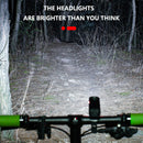 Bicycle USB Front Light 800 Lumen Waterproof Headlight Bike LED Flashlight