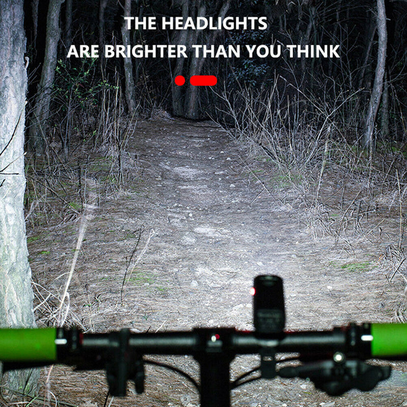 Bicycle USB Front Light 800 Lumen Waterproof Headlight Bike LED Flashlight