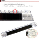 Car LED Color Solar Burglar Alarm Warning Strobe Flash Light Anti-theft Securi Z