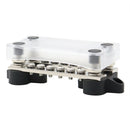 2x6 Way Screw Bus Bar 100A 48V M4 Screw M6 Stud Terminal Busbar for Marine