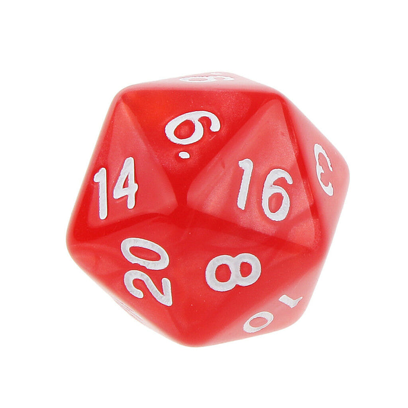 20pcs 20 Sided Dice D10 Polyhedral Dice for Dungeons &Dragons DND RPG MTG