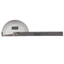 Stainless Steel Protractor w 10 cm Measurement Ruler