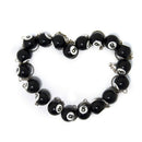 New Black 8 Billiard Ball Key Chain Bag Accessories Keyring Car Key Holder G Bj
