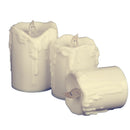 3PCS/SET Electric LED Candle Flickering Flameless Pillar Candles DIY Decor