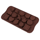 Silicone Chocolate Mold baking Tools Jelly and Candy Mold Fruit Kitchen Gadget@