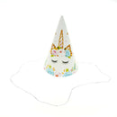 6pcs Unicorn Theme Paper Caps Birthday Hats for Kids Birthday Party Decor JR