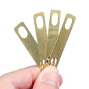 Tool Brass Bass Heightening Gasket Guitar Neck Shim Easy Install Durable