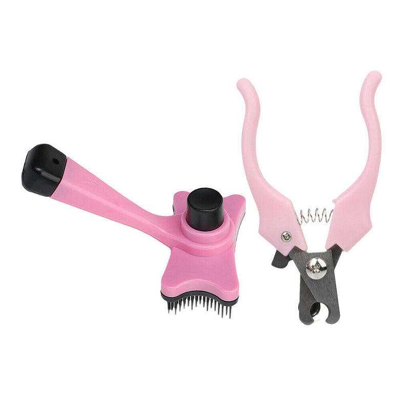 Professional Pet Toe Nail Clipper Trimmer Cutter & Pet Trimmer Grooming Comb