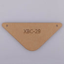 Acrylic Clear Template Handcrafting Set For Leather Data Line Holder Pattern