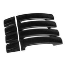 8pcs Door Handle Cover Trim For LR Range Rover LR2 LR3 2005-2009 Gloss Black