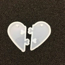 1PC Love locks for lovers Pendant liquid silicone mold DIY jewelry mold for I2N6