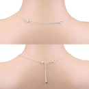 8 Piece Stainless Steel Necklace Bracelet Extender Chain, Set 4 Different L K4W7