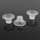 1 Volume 2 Doorbell Transparent Plastic Doorbells Button Parts Guitar