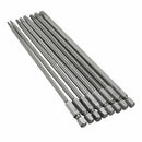 8 In 1 Length 150mm Magnetic torx Security Electric Screwdriver Drill Bits