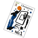 Basketball Man Wall Stickers,Adhesive Art Decals,For Kids Room Birthday Gift