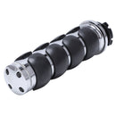 25 MM UNIVERSAL KNOB ALUMINIUM RUBBER HANDLE CUSTOM MOTORCYCLEBLACK O7I9