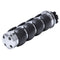 25 MM UNIVERSAL KNOB ALUMINIUM RUBBER HANDLE CUSTOM MOTORCYCLEBLACK O7I9