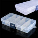 Trendy Design Empty Storage Case Box 10 Cells for Nail Art Tips Gems