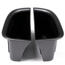 Black Front and Rear Door Handle Storage Box Container Holder Tray for Volv S2X6