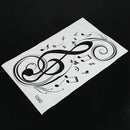 Beat Note music wall art stickers,vinyl wall stickers music decor,Graphic A