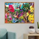5D DIY Full Drill Diamond Painting Color Bird Garden Cross Stitch Embroider