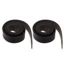 2M In Length Faux Pu Leather Straps Ribbon Roll Leathercraft DIY Set Of 2
