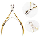 Cuticle Nippers Cutter-Trimmer Clipper Professional Stainless Steel-1/2 Jaw
