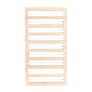 2x Wooden Jewelry Display Tray Multiple Sizes Rings Storage for Window Displays